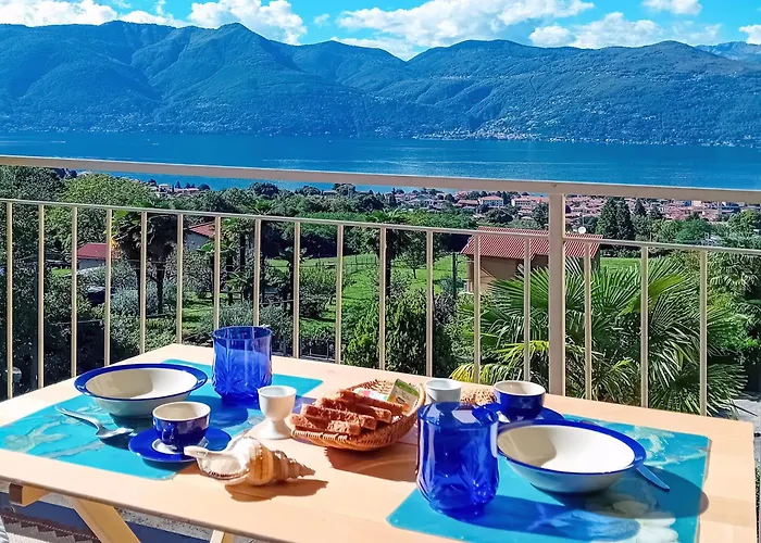 Panorama E Relax Maggiore - Piscina, Tennis * Germignaga
